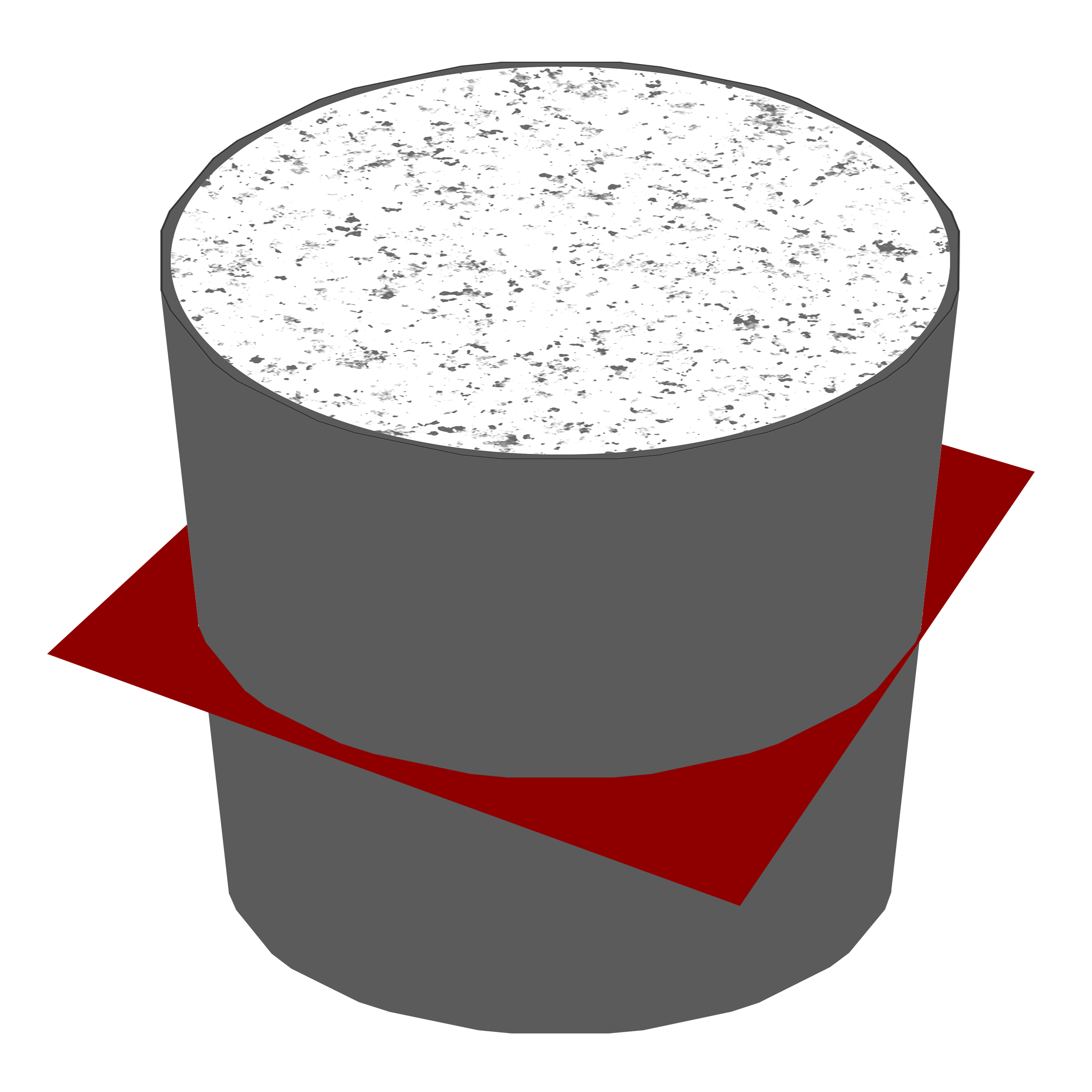 Schematic cross-section
